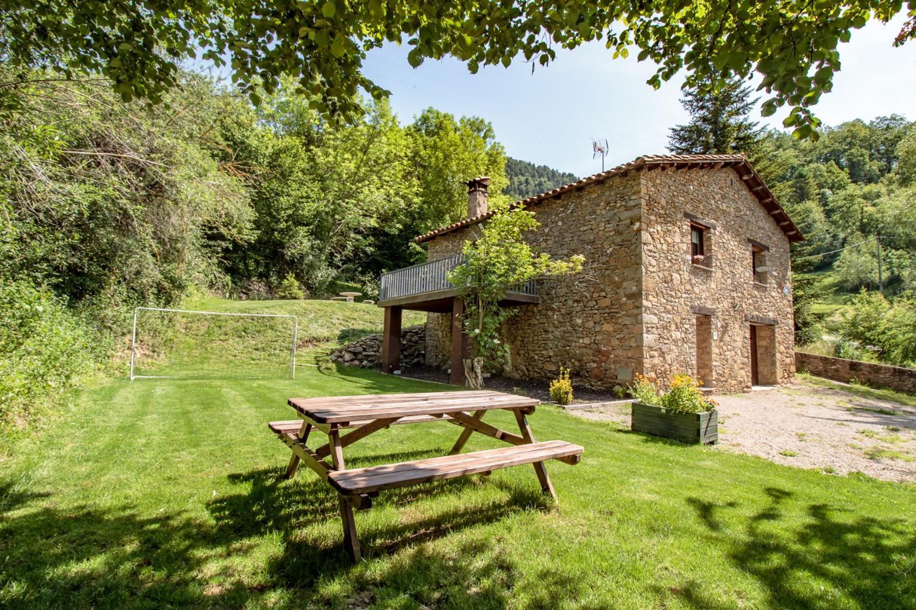 지로나 M De Puigsec Mas Rural Al Ripolles 빌라 외부 사진